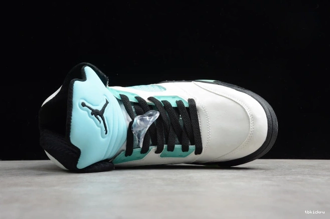Cheap TBkick Jordan CN2932-100 5 Island Green Air 0725